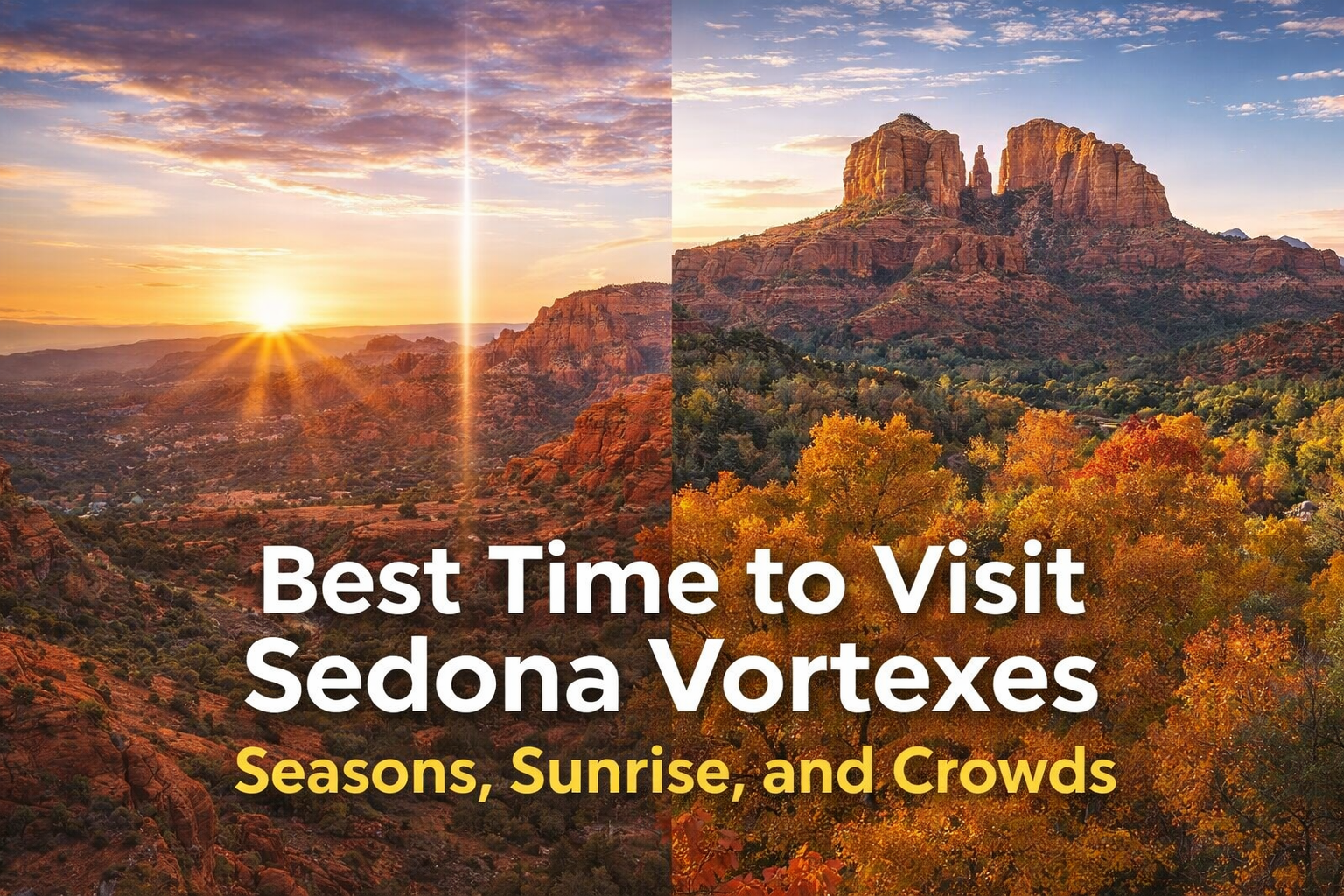 Best Time to Visit Sedona Vortexes: Seasons, Sunrise, and Crowds